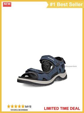 Nubuck Leather Sport Sandal 3-Point Adjustable Arch Support Walking Shoe